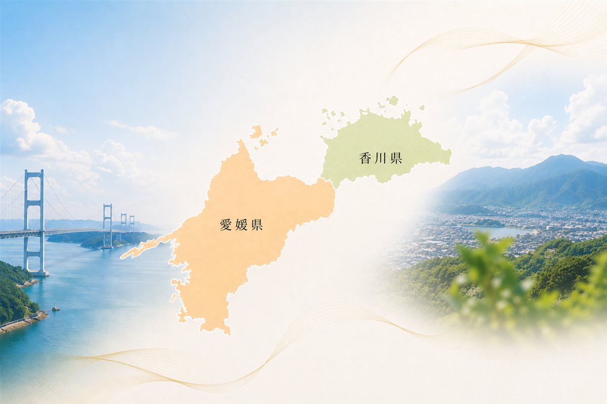 愛媛・香川エリアマップ